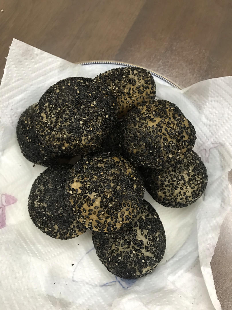 表皮酥脆，不软塌的空心大麻团/煎堆，不崩油配方