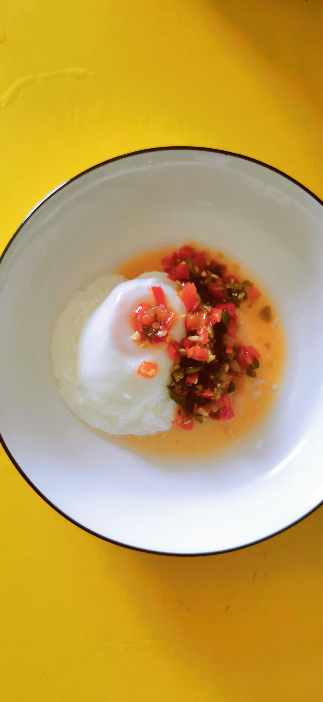 快手微波炉完美水波蛋