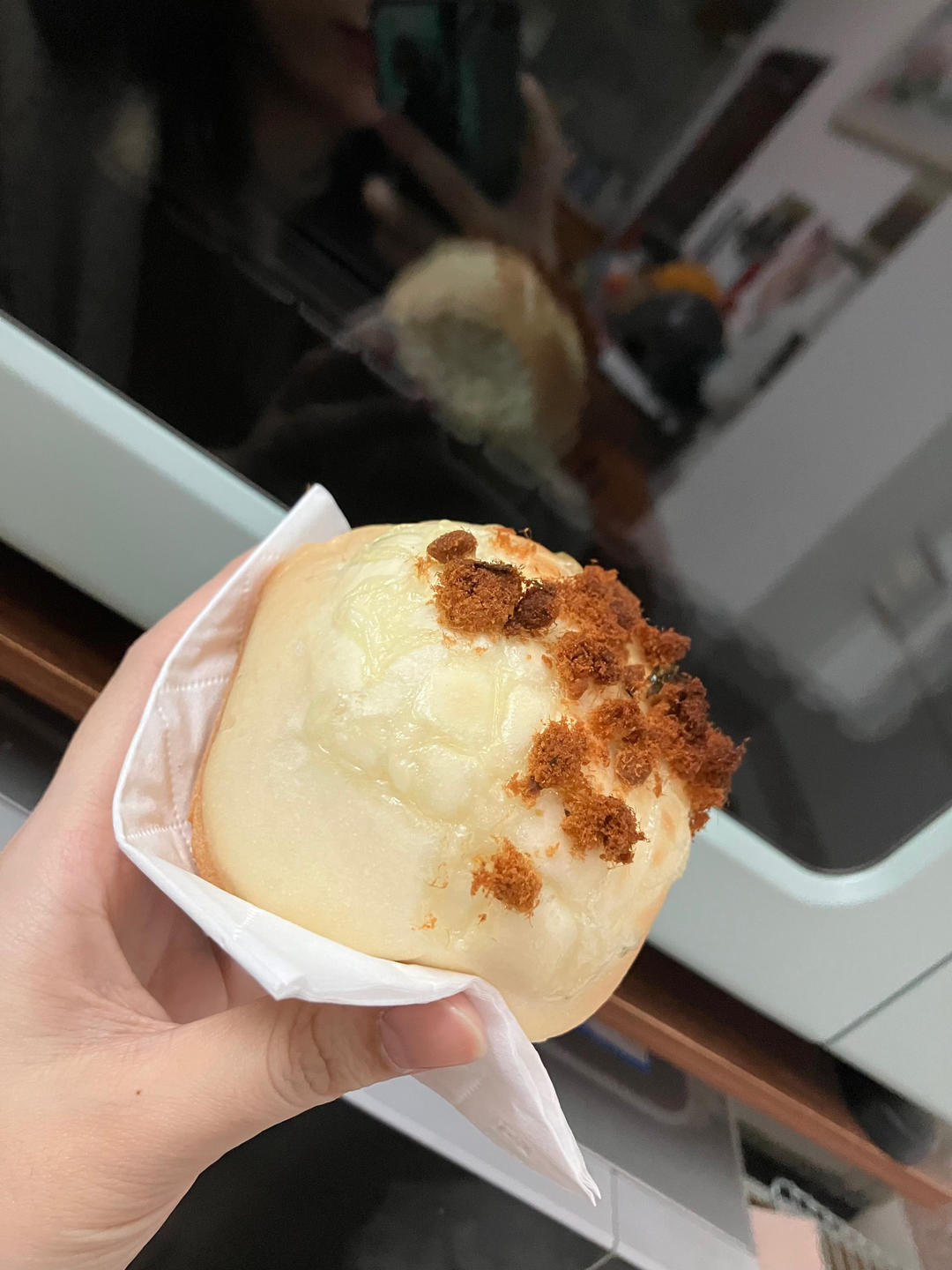 淡奶油小方包                          （快手一次发酵）