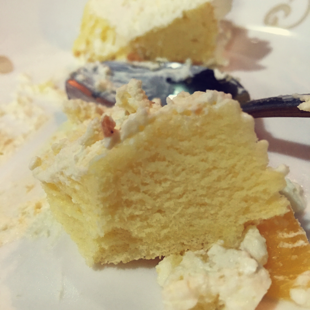 6寸原味戚风蛋糕