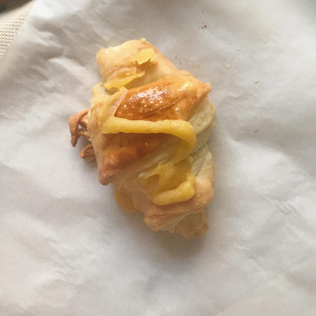 【小高姐】家庭制作牛角包 普通黄油 手工操作 经典蜂窝结构