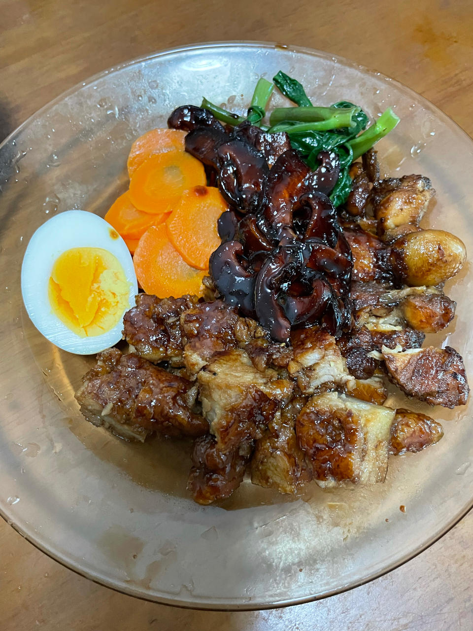 不放一滴油的照烧鸡腿饭