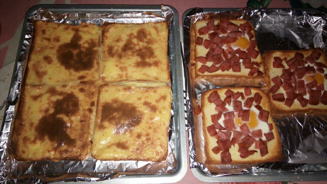 早餐，烤面包片