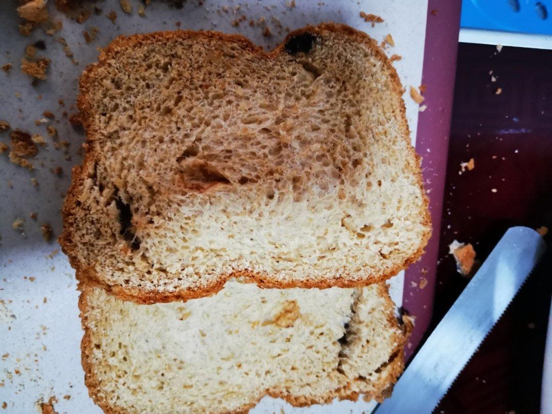 香香甜甜的红糖葡萄干面包——一键式面包机面包