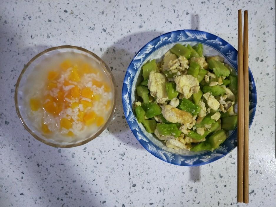 苦瓜炒蛋