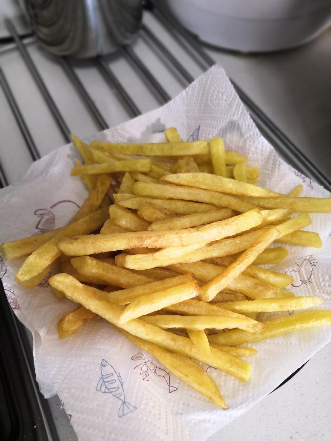 自制炸薯条