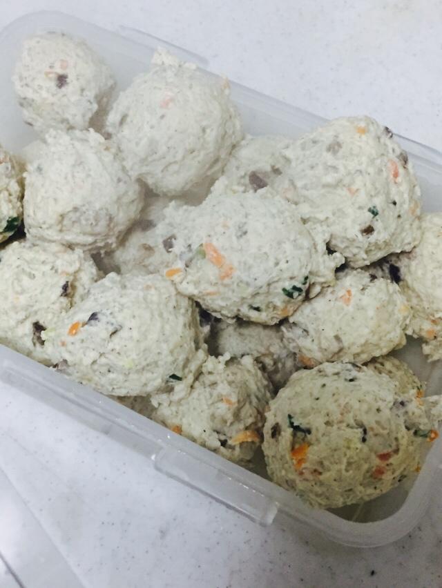 减脂期最爱的鸡胸肉丸