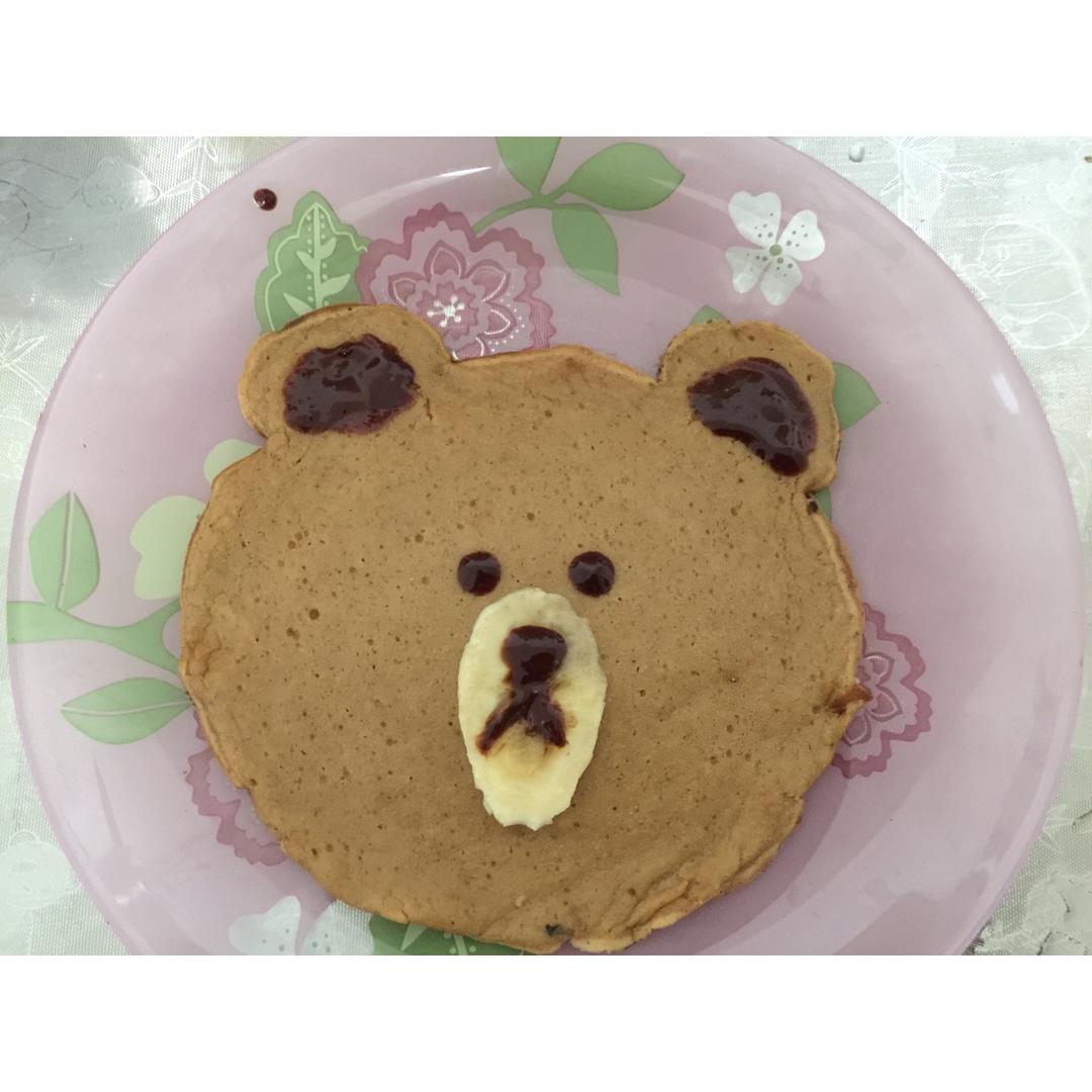 LineFriends布朗熊松饼