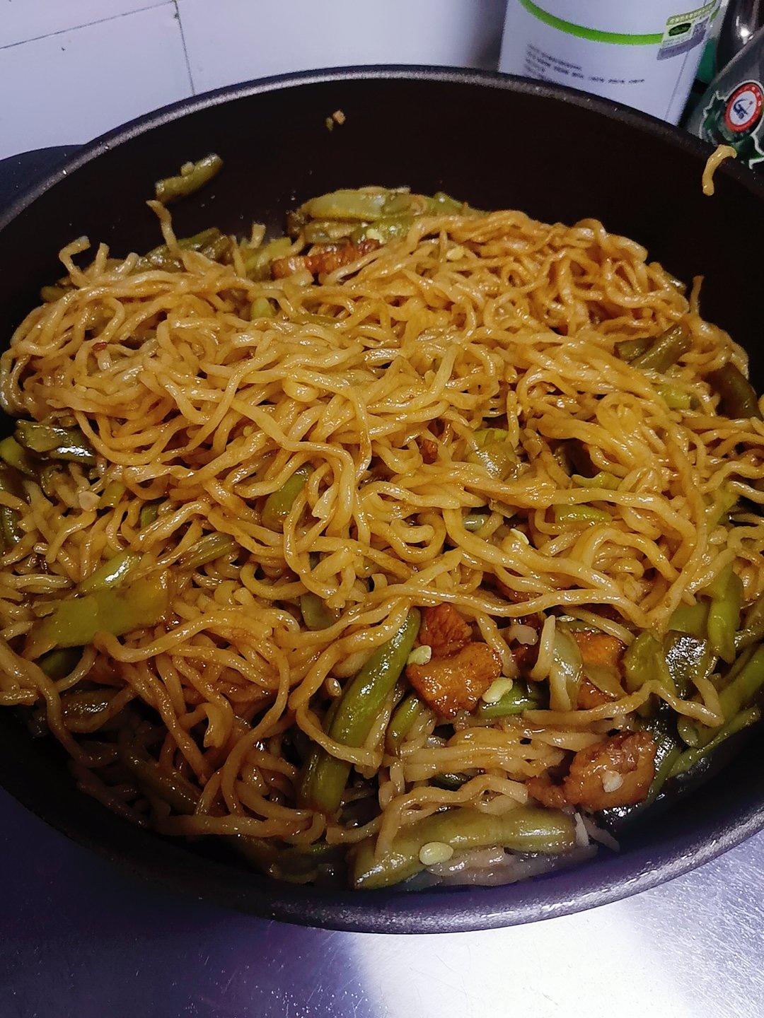 豆角焖面