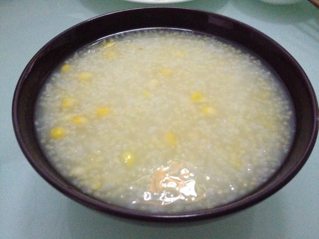 小米玉米粥
