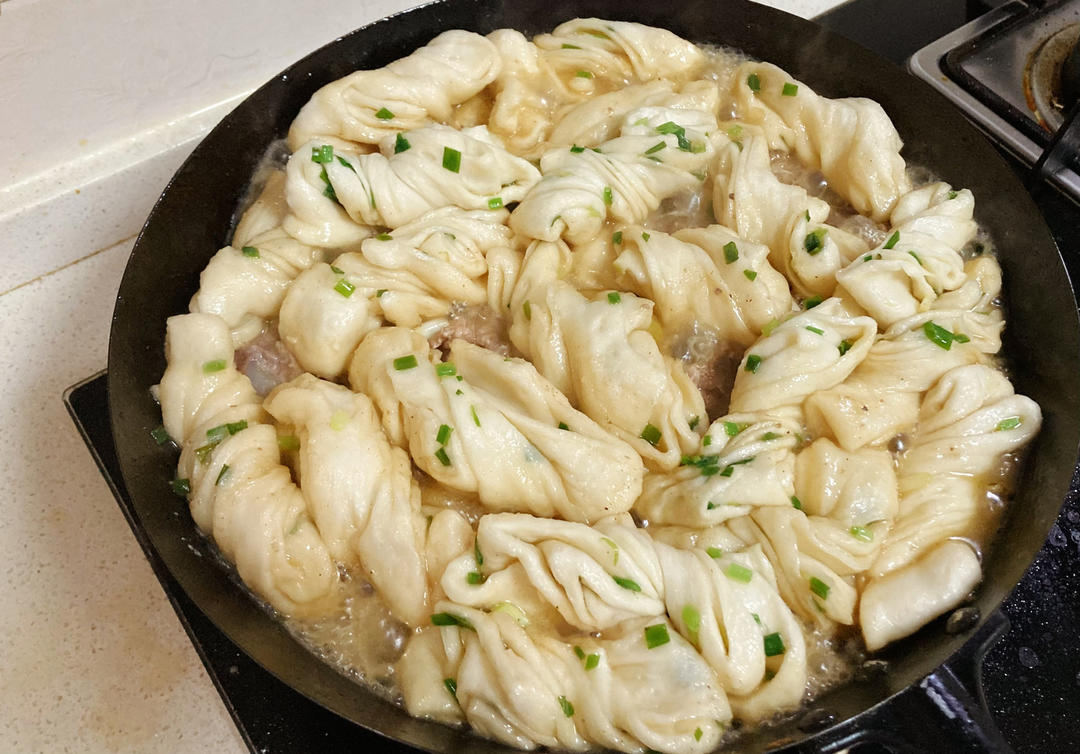 排骨豆角粘卷子