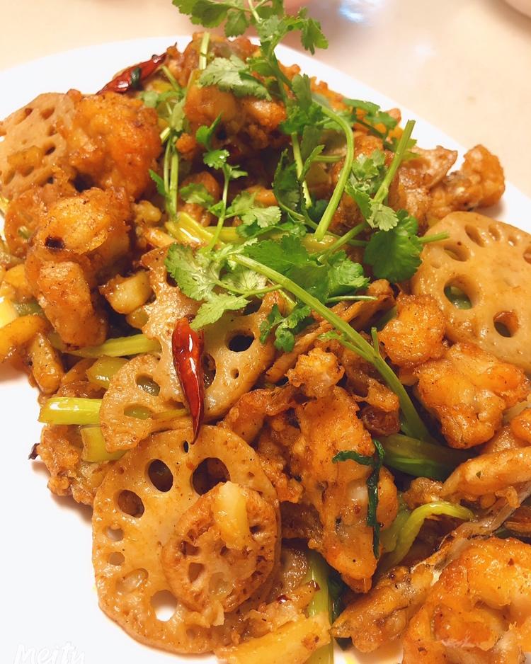 干锅牛蛙