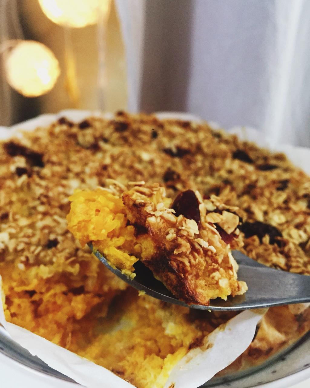 粉糯红薯泥配燕麦酥丨健康·三餐