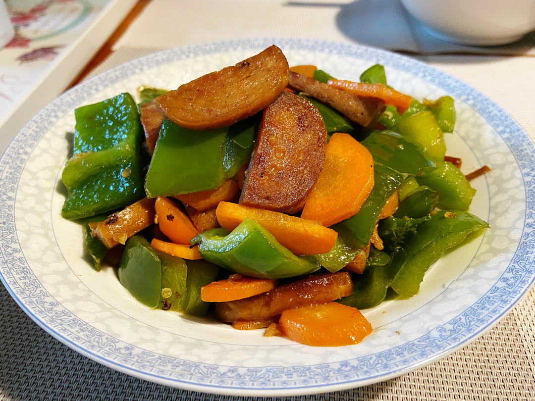幸福感飙升的炒午餐肉