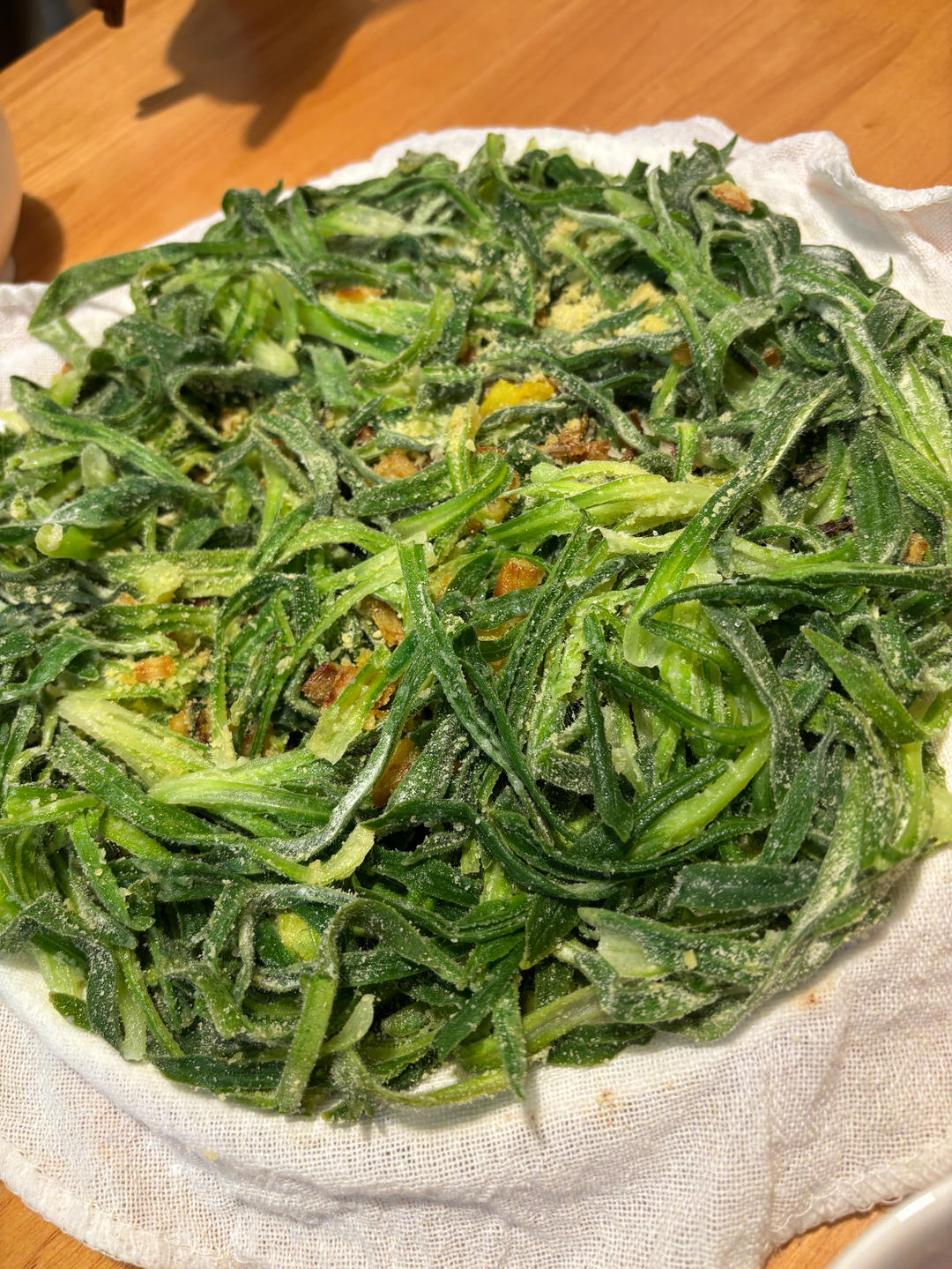 春天的味道-蒸面条菜