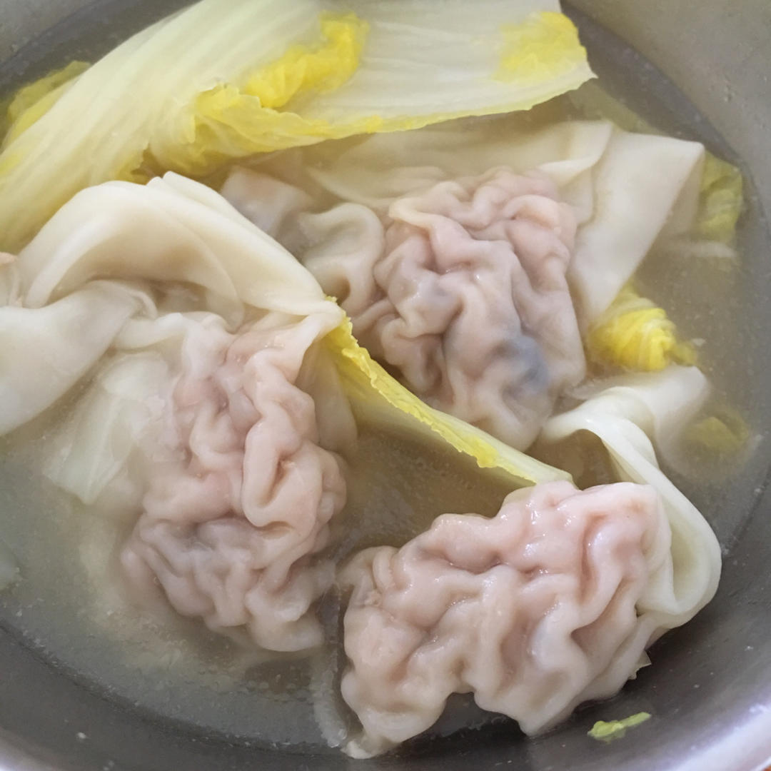 肉不柴的馄饨馅