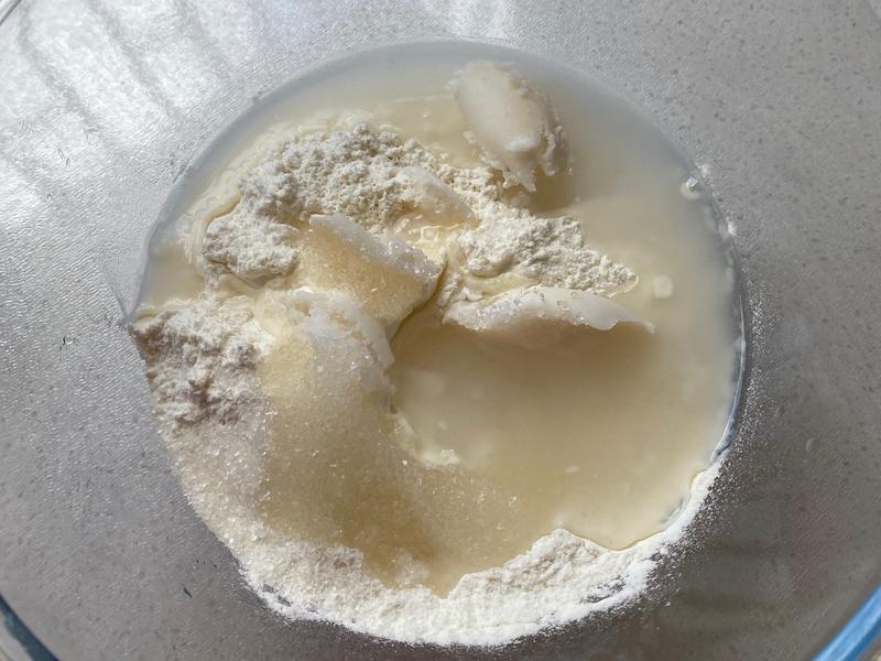 纯奶手撕吐司的做法 步骤1