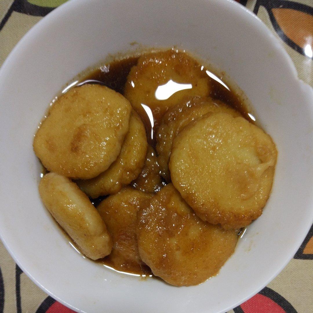 仁者乐山智者乐水做的豆渣糯米粑粑