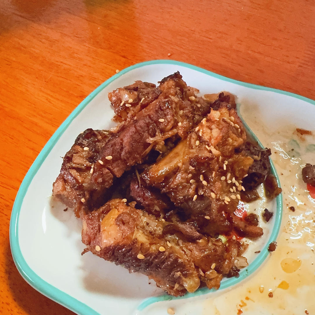 一嘬就脱骨的雪碧话梅小排