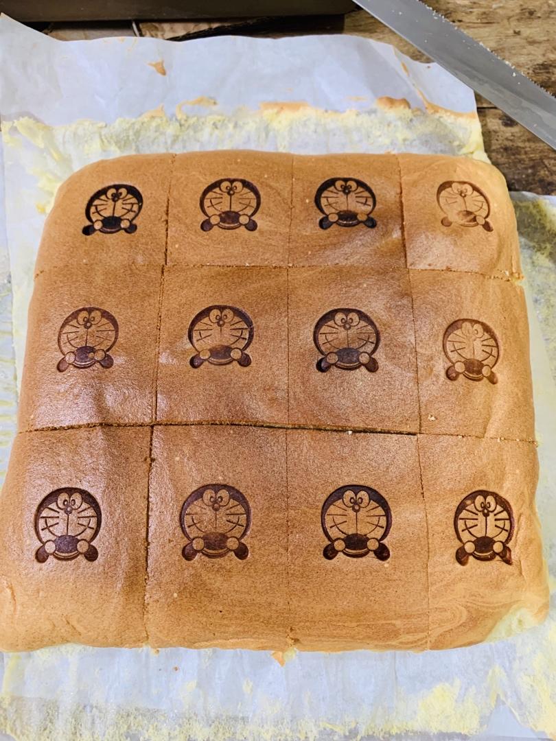 古早味蛋糕......烫面水浴法（28*28）