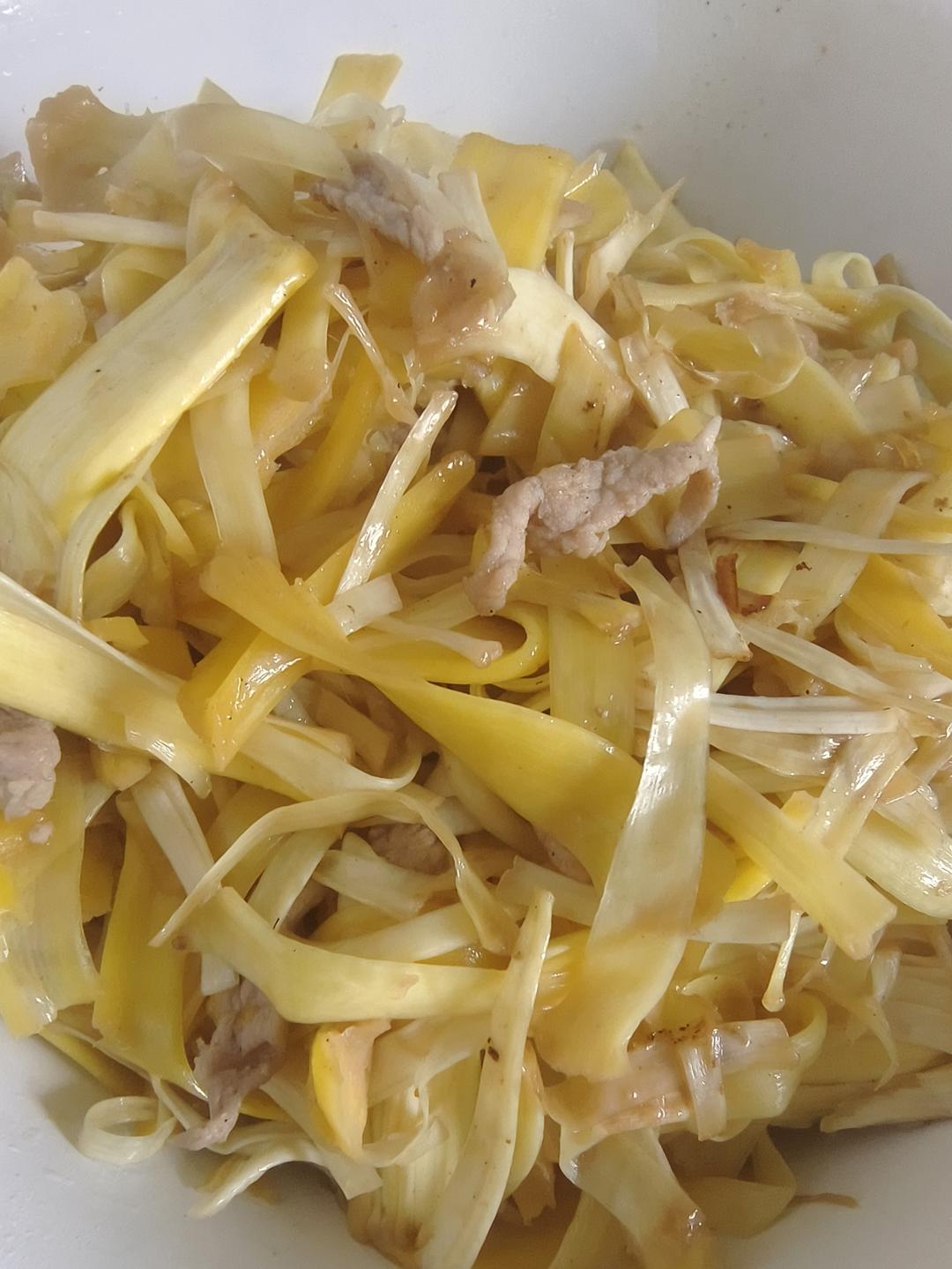 🌸菠萝蜜丝炒肉