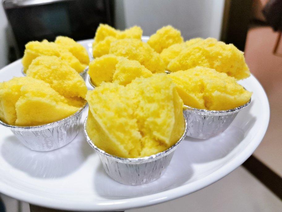 黄金发糕（南瓜小松糕）