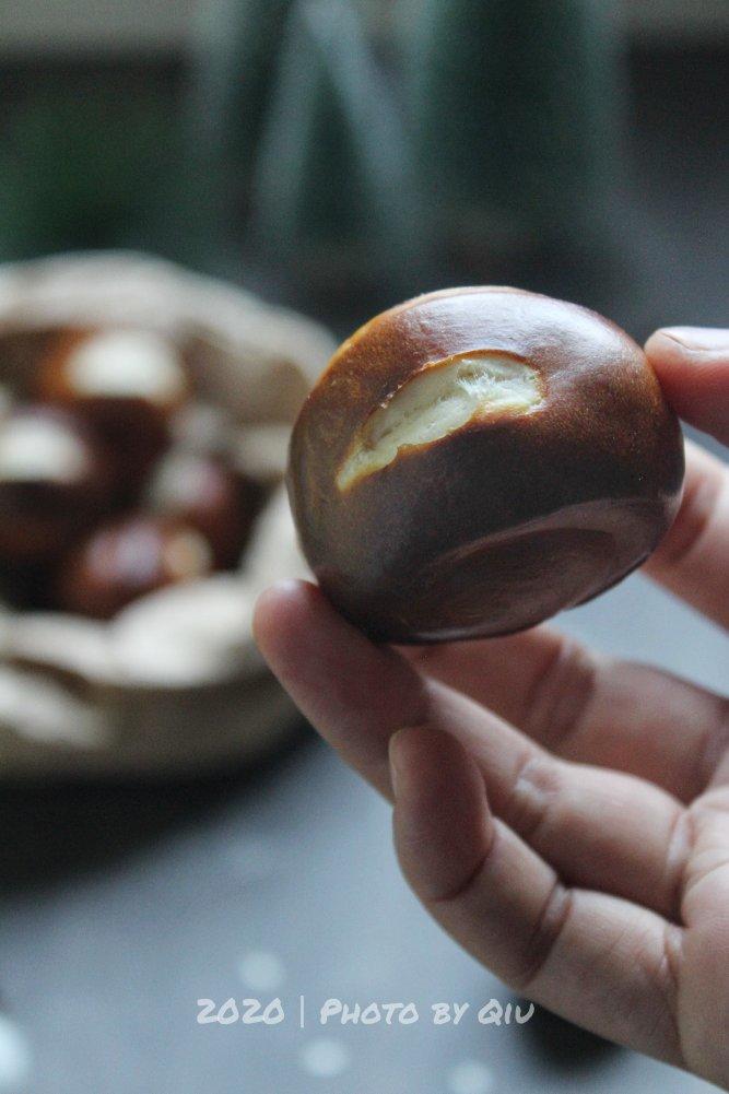 #烤100个面包# 🍞010 明星店的「碱水小丸子&小肉丸」