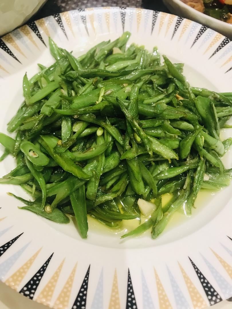 清炒四季豆丝儿