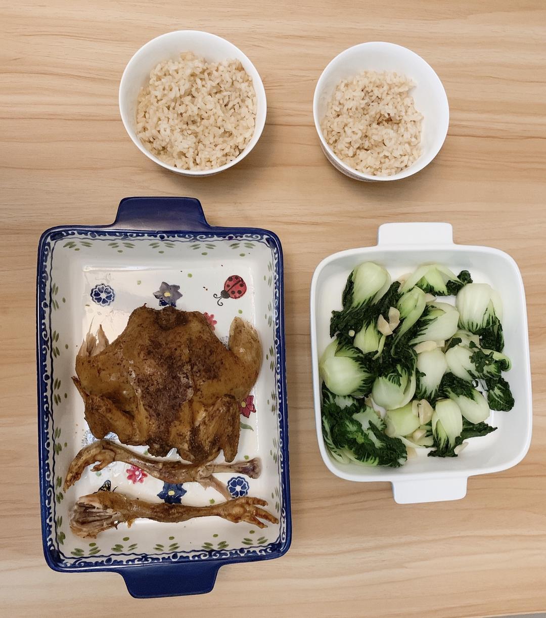 椒盐脆皮烤鸡（北鼎食谱）