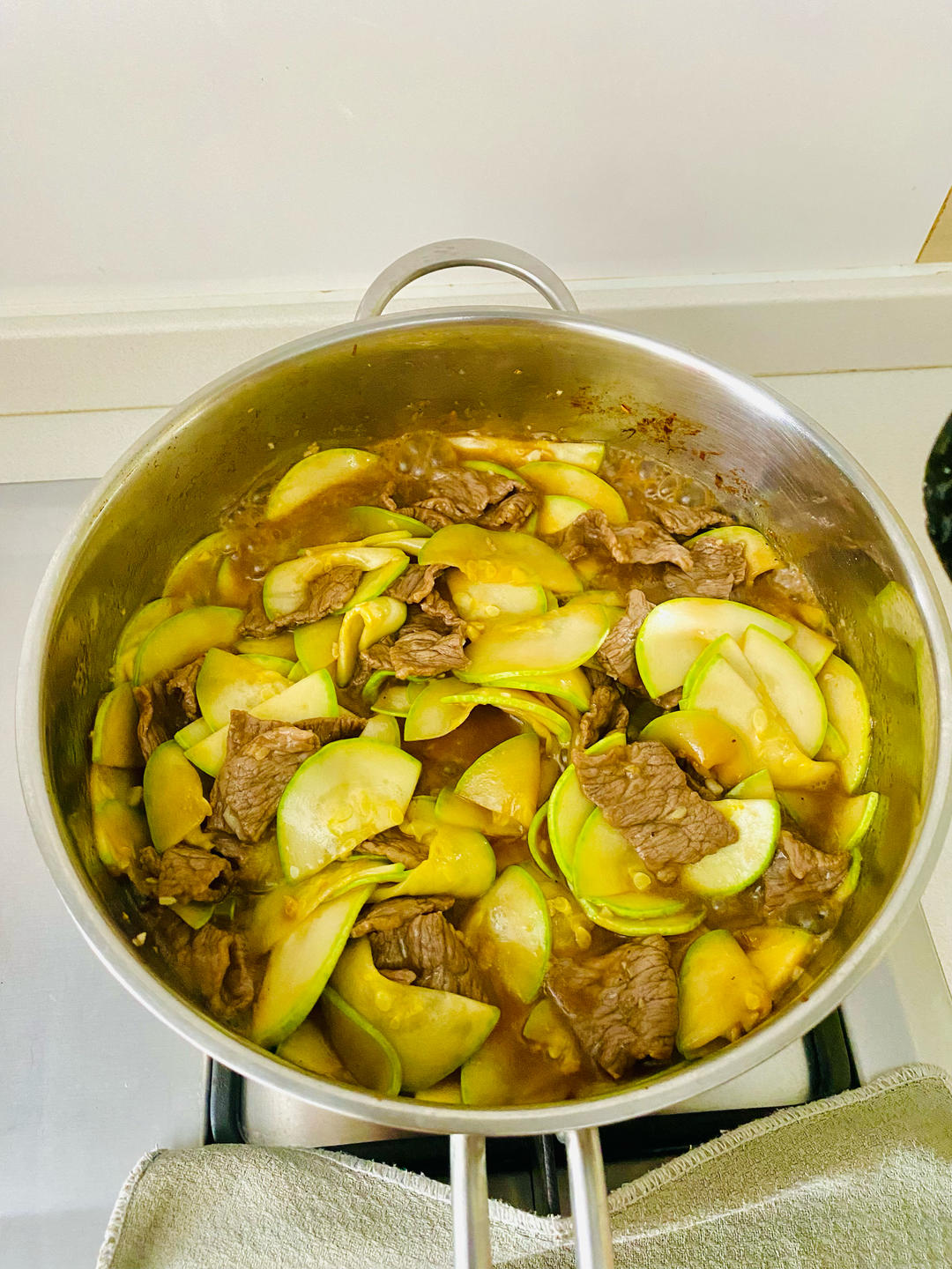 瘦身减脂干净饮食-西葫芦牛肉