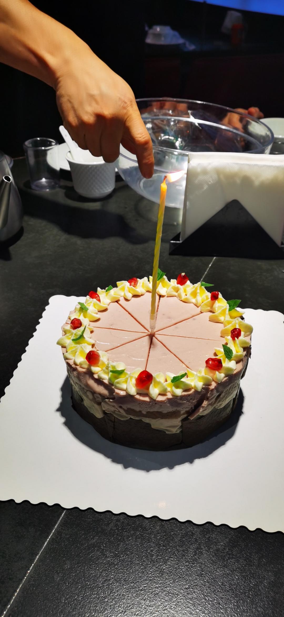 树莓开心果巴斯克🍰/芝士蛋糕