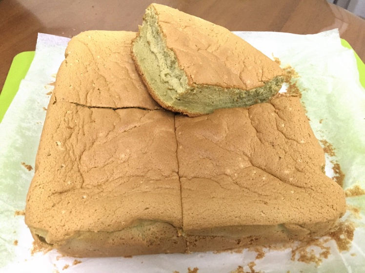 抹茶戚风蛋糕