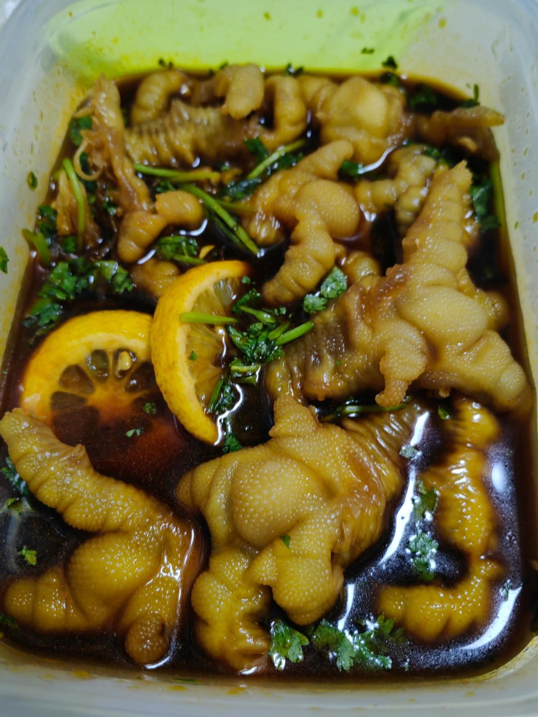 超简单的柠檬无骨鸡爪