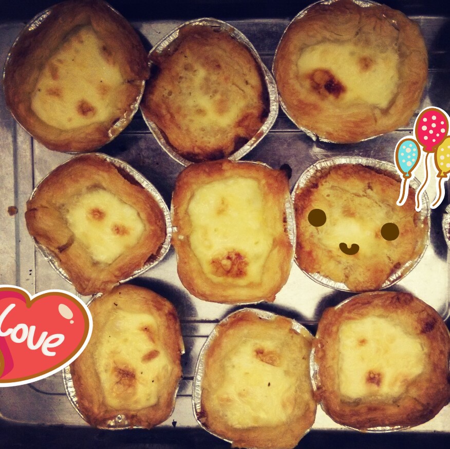 超完美味道超正的蛋挞配方，比KFC的还要嫩还要香~做过最好吃的蛋挞配方