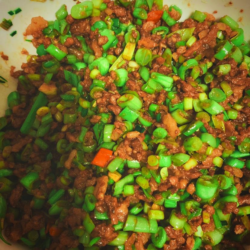 肉沫豆角下饭菜
