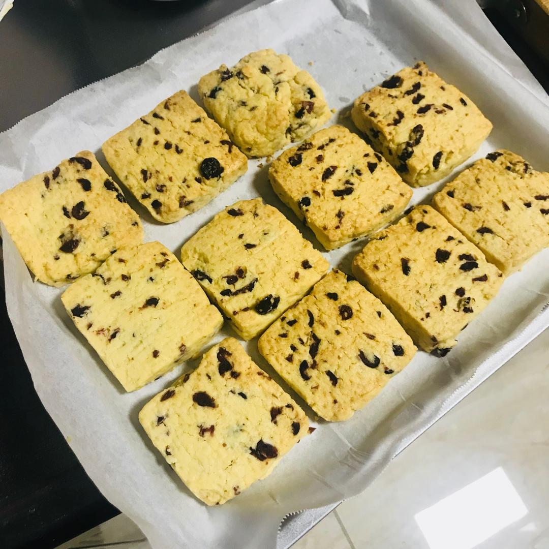 一学就会的蔓越莓曲奇饼干