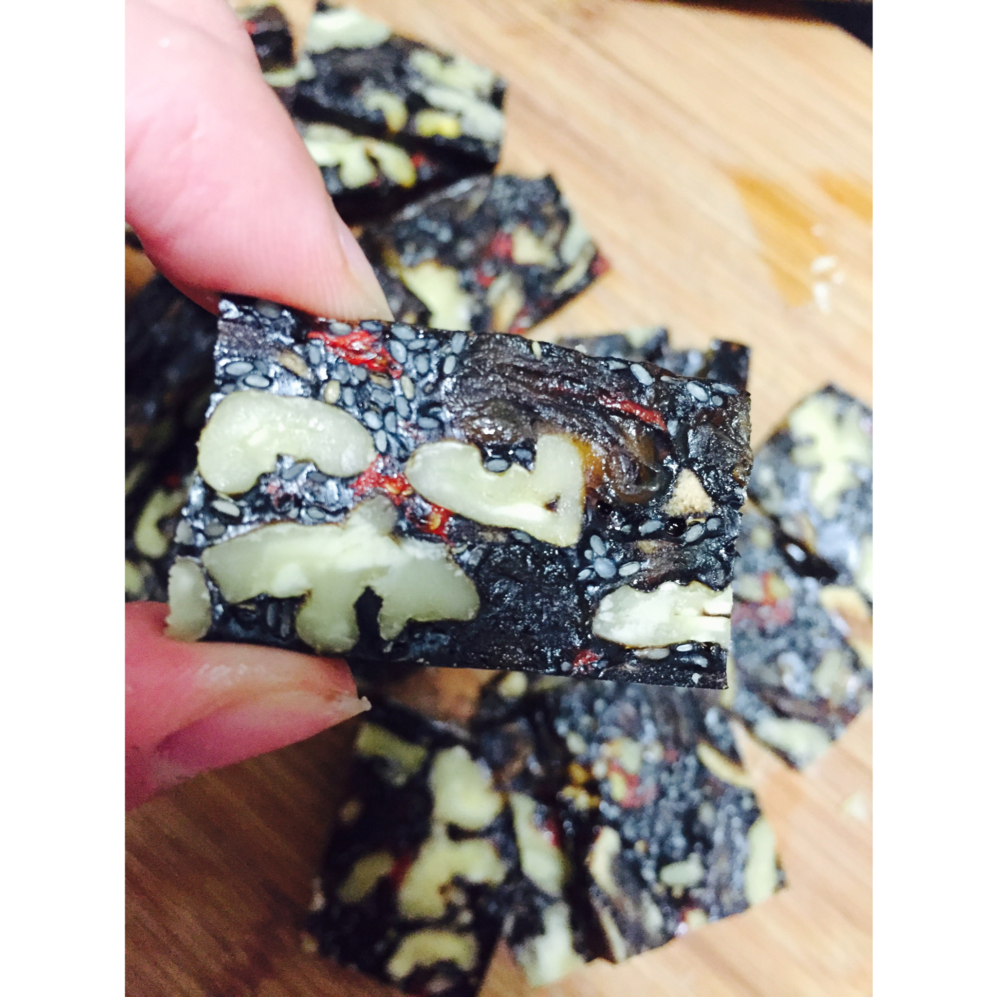 老爸的自制阿胶糕