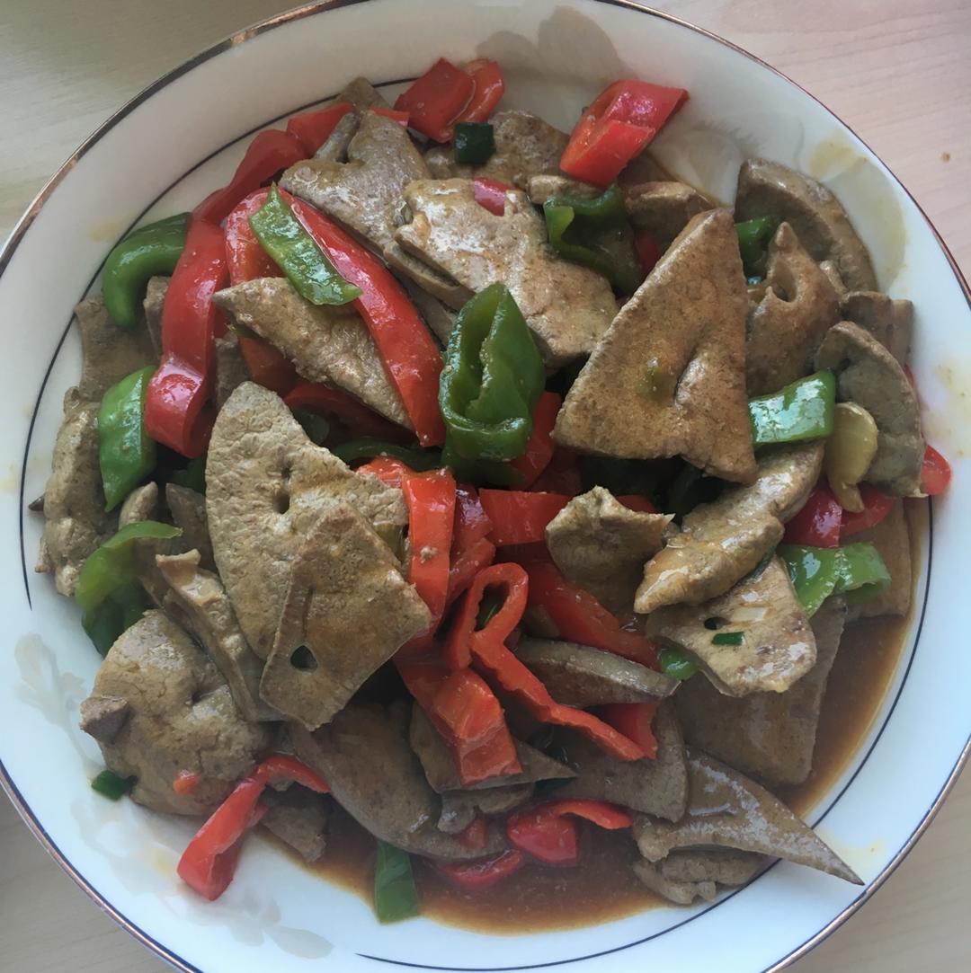 嫩炒猪肝