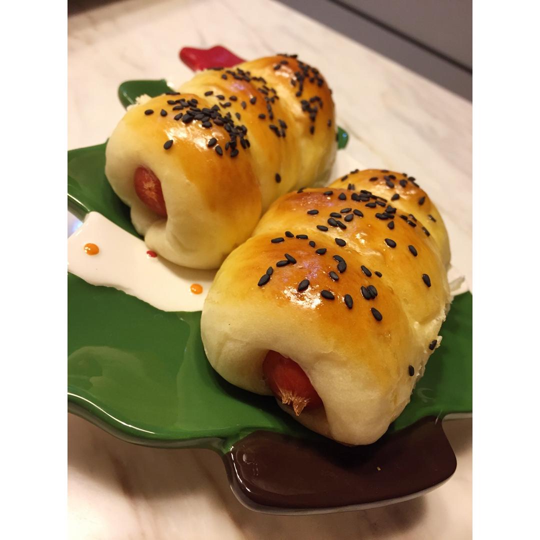 热狗面包卷