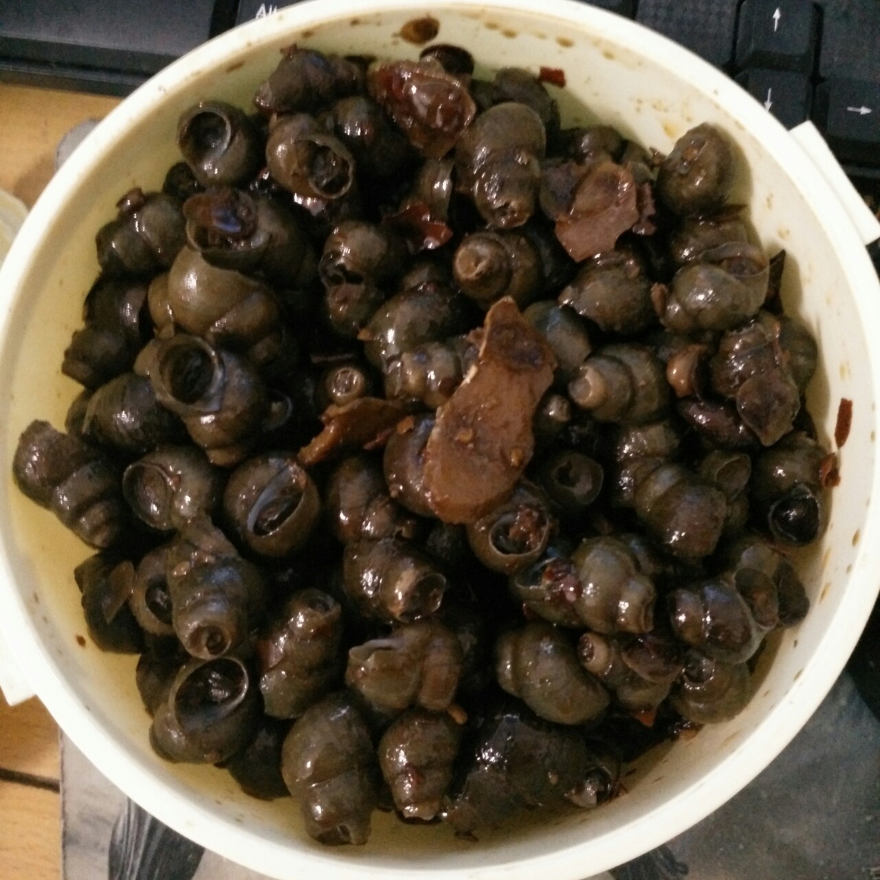 做过 香辣螺丝 #晚餐2015年10月21日#味道好的不要不要的,不喜欢吃