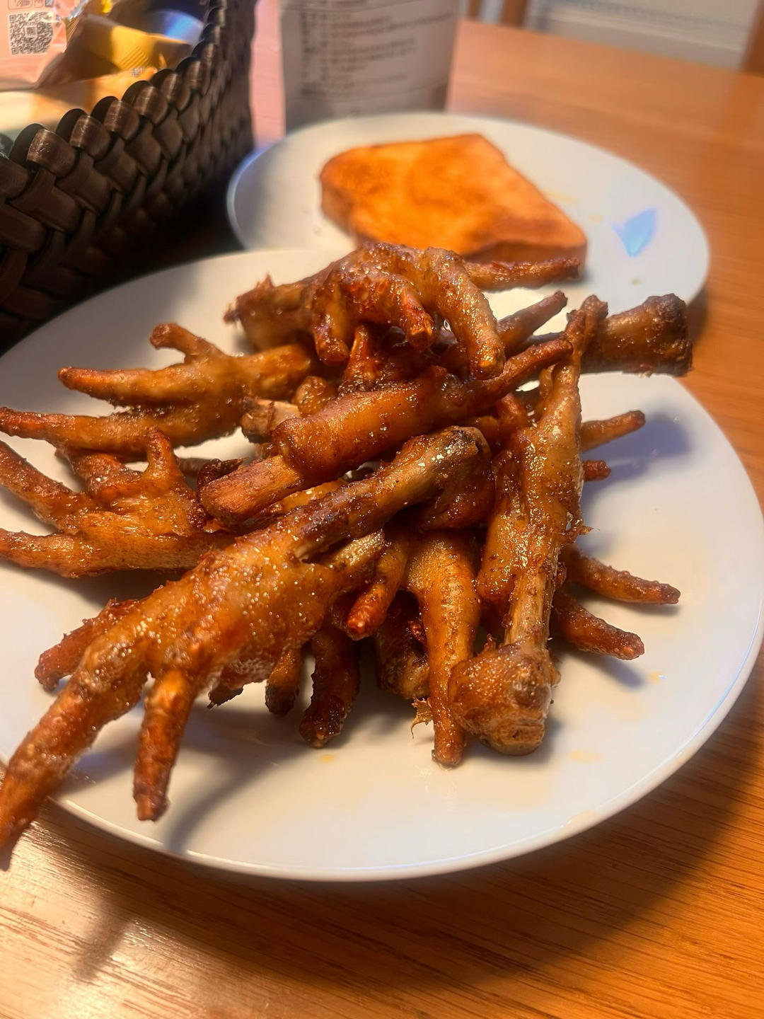 烧烤鸡爪空气炸锅版