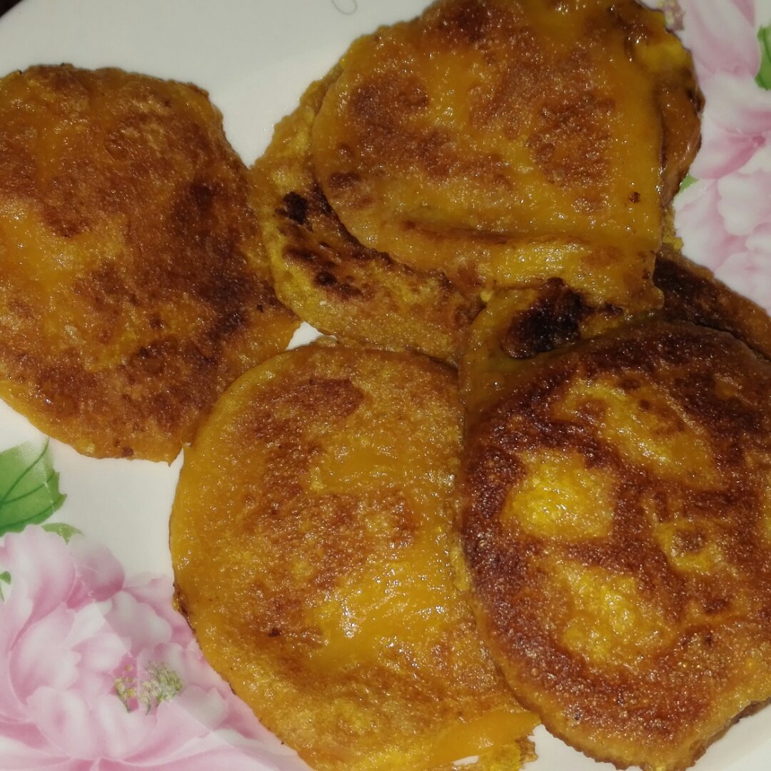 南瓜糯米饼