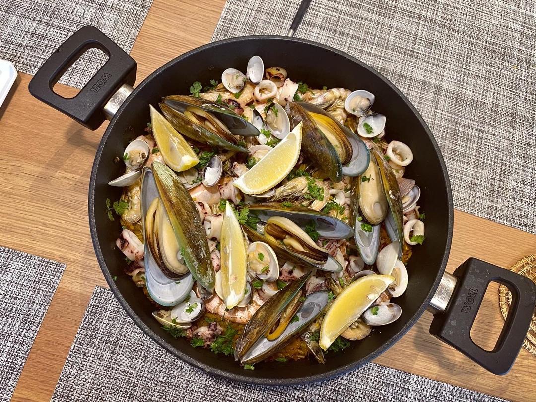 【曼食慢语】Seafood Paella 西班牙海鲜饭
