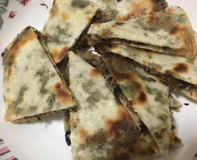 梅菜干麦饼(温州传统特色小吃)的做法