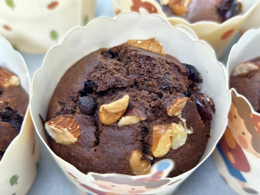 香蕉巧克力马芬