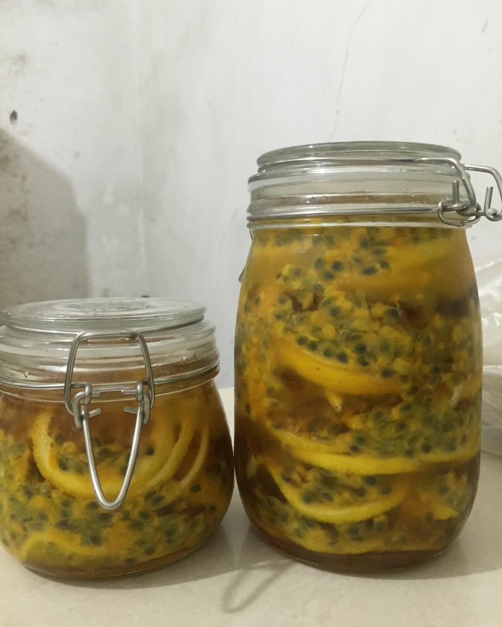 蜂蜜柠檬百香果