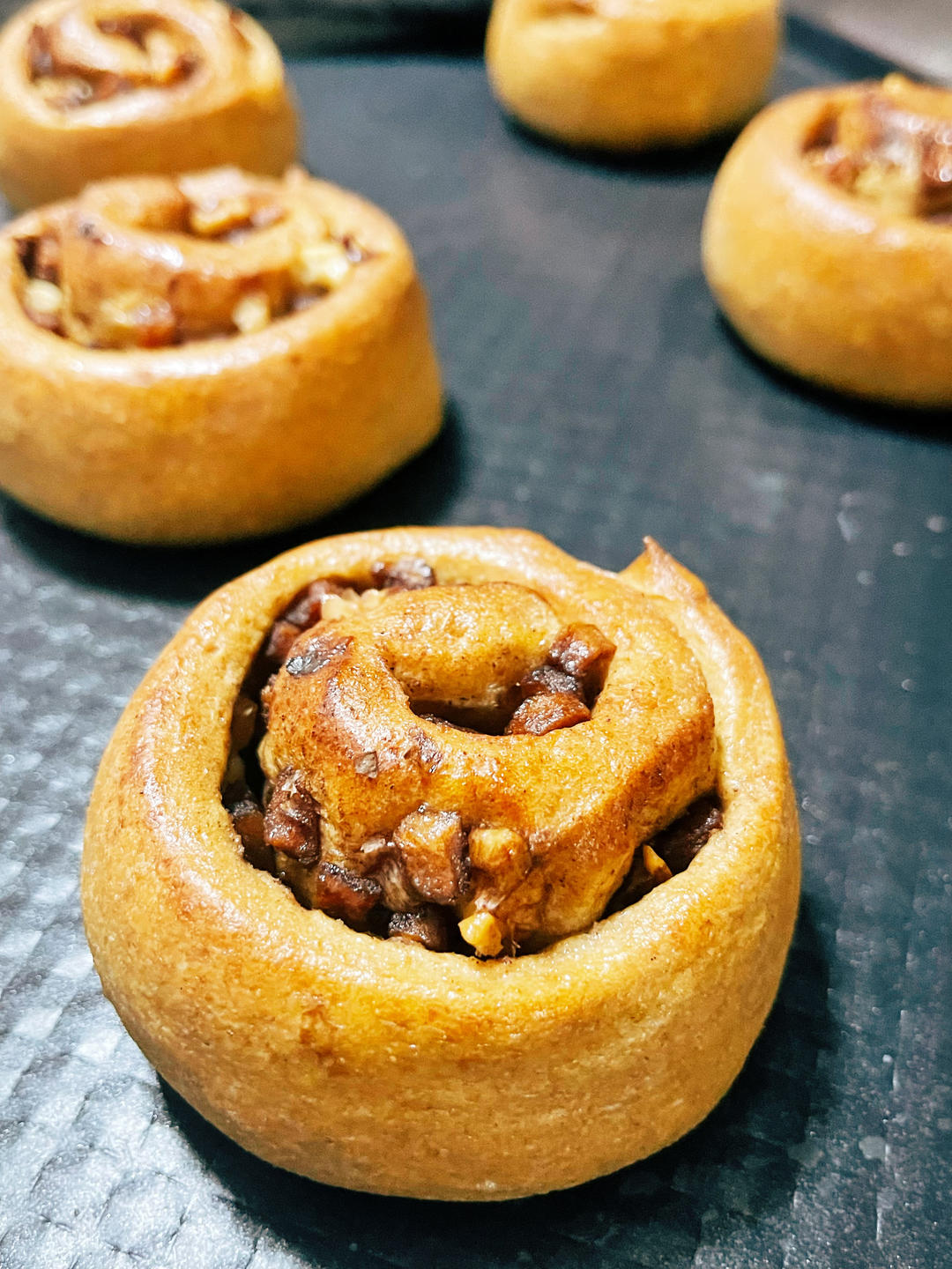 全麦红糖肉桂卷