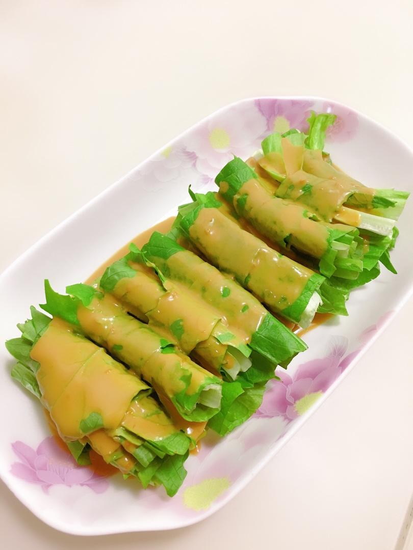 麻酱油麦菜