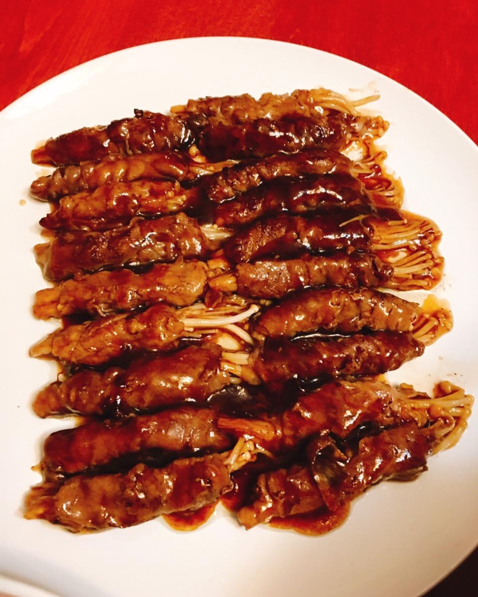 肥牛金针菇卷