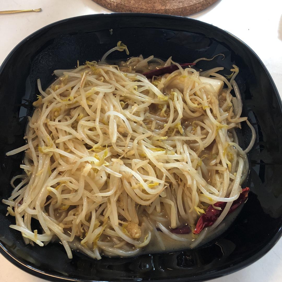 素炒豆芽（东北版）